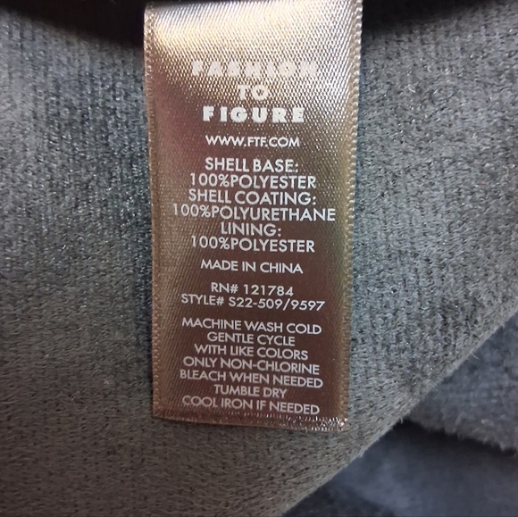 FTF Strapless Black Faux Leather Knot-Front Evening Dress Midi - Picture 12 of 16